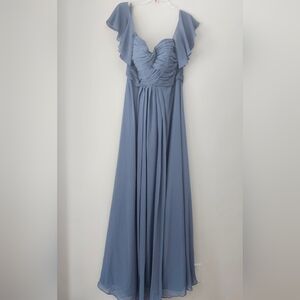 Mori Lee Formal Gown Dress Size 14 Blue